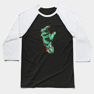 Zombie Hand Baseball T-Shirt